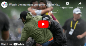 Read more about the article Adam Hadwin Tackled by Security Guard While Celebrating Nick Taylor’s Canadian Open Win!