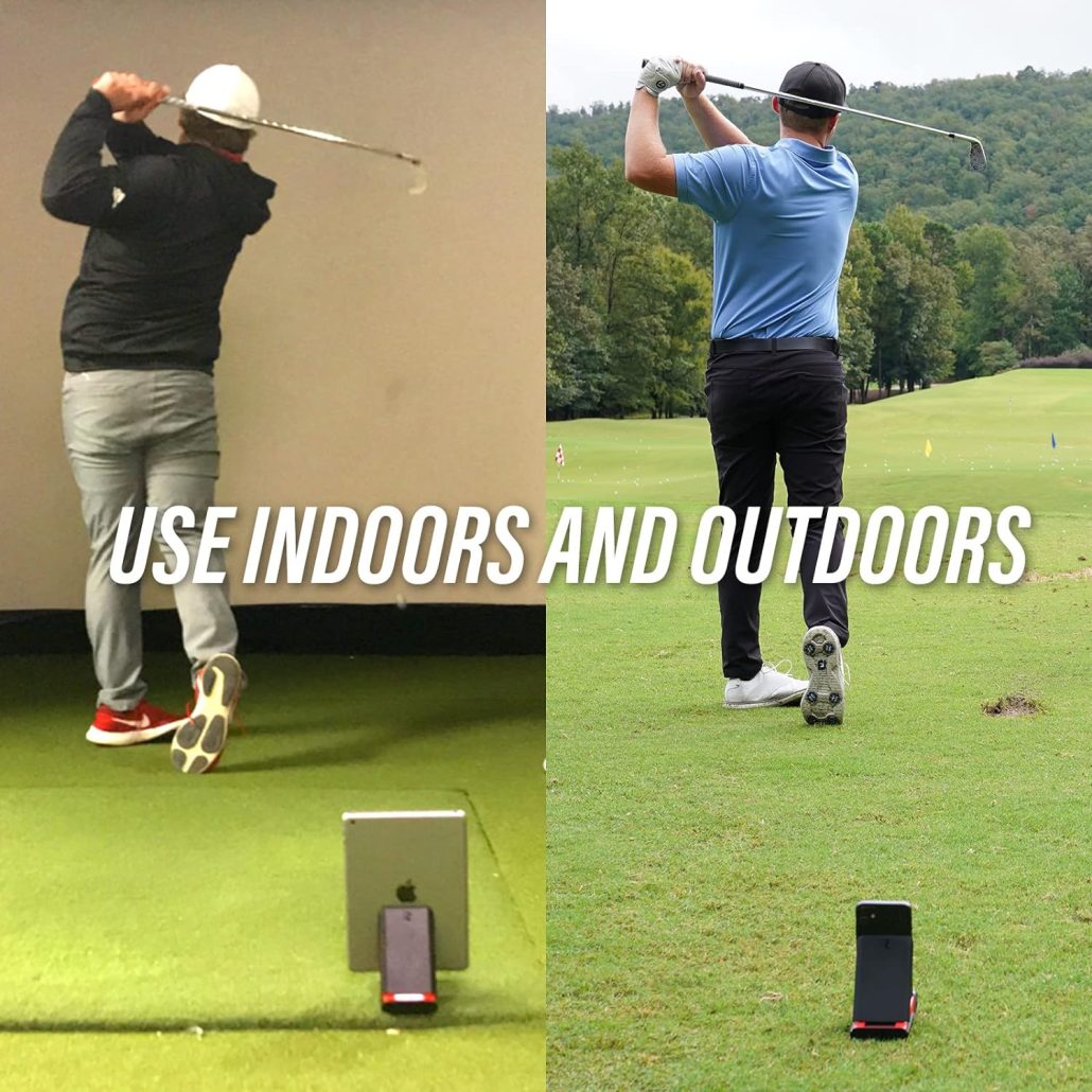 Rapsodo Mobile Launch Monitor for Golf Indoor and Outdoor Use with GPS Satellite View and Professional Level Accuracy, iPhone iPad Only