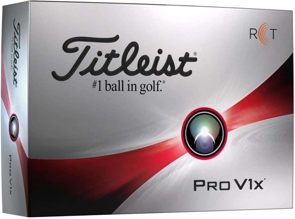 Titleist Golf Ball 2023 Pro V1x RCT Golf Ball, For Radar Ballistic Measuring Instruments Only, Trackman, green