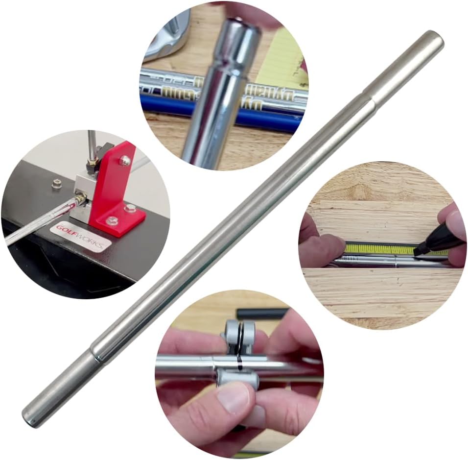 BKPC Golf Club Extensions Stainless Shaft(3 Pieces in Each Package.)