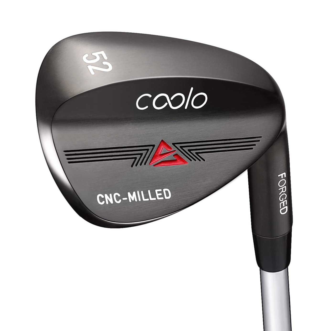 COOLO Graphite Golf Wedges, More Speed/Spin/Consistent, Stop Better on The Green, 48/50/52/54/56/58/60/69/72 Degree, Gap/Approach/Pitching/Sand/Lob Wedge, Men Right Handed.